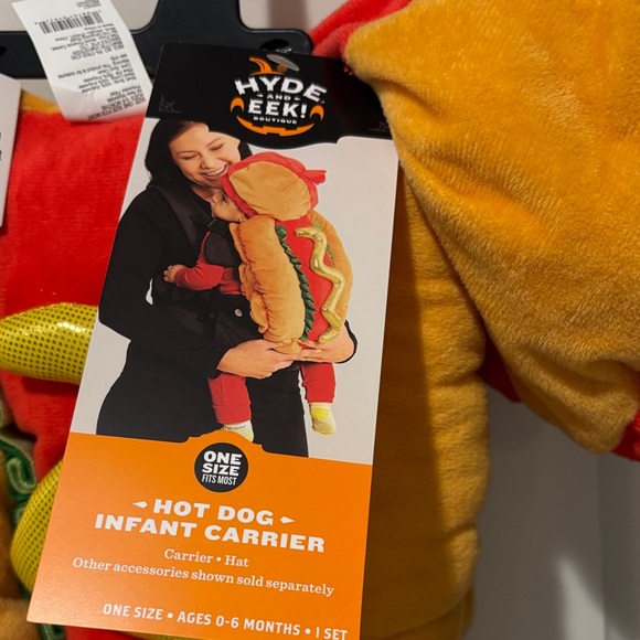 Newborn Hot Dog Costume NWT - Picture 1 of 6